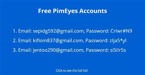 pimeyes premium gratis|pimeyes free premium account.